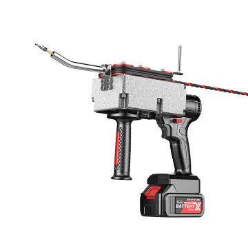 Extractor de alambre eléctrico, extractor de cable con batería de 40 m/min con motor sin escobillas