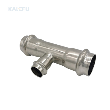 SS304 Sanitary Stainless Steel Reducer TEE with Double Compression Connection: Universal Pipe Fitting Joint