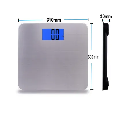 Bathroom Scale with Big LCD Display for Health Monitoring in Kg/Lb