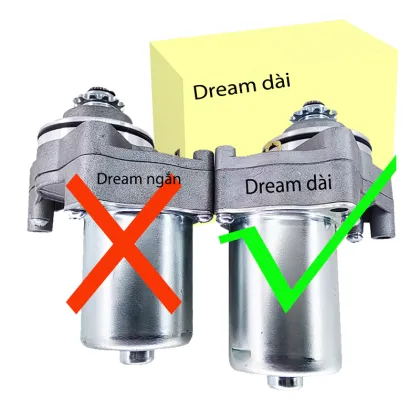 High-Quality Electric Self-Starting Motor Assembly for Factory Applications: Model CU DE DY100 C100 WAVE CONG GNHE DAI LOAN DAITHAI