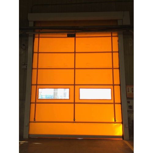 Puerta de PVC pesada industrial industrial comercial