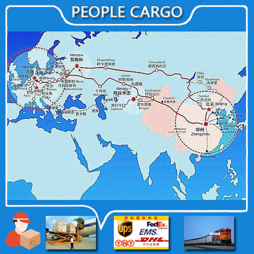 Rail freight forwarder from china shipping logistics rail transportation train freight to Europe