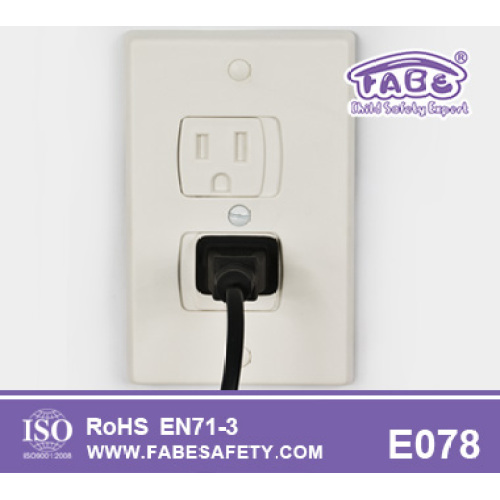 Plat Child Safety Electrical Outlet Cover