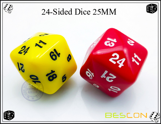 24-Sided Dice 25MM-2