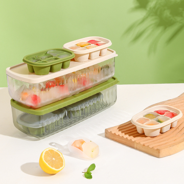 MaxCook 2024 Sản phẩm mới: 6 PC Silicone Ice Cube Mold - Phong cách dễ thương cho đồ uống &amp; kem cấp thực phẩm