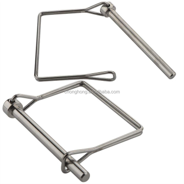 Roestvrijstalen zware vergrendelingspen - 1/4 \ "x 1,97 \" (T316 Spring Draad Veiligheidskoppelingspen)