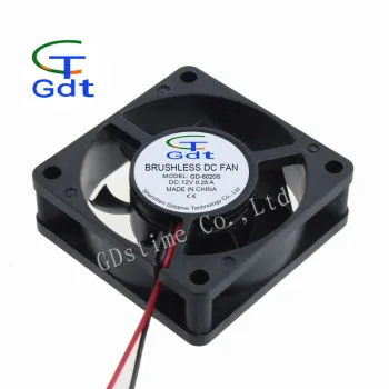 60mm * 20mm 6020 2.4 Inch 24 Volt DC Brushless computer Cooling Fan