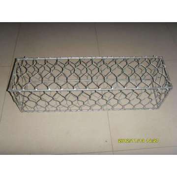 Galvanized Gabion Of Twisted Hexagonal Wire Mesh