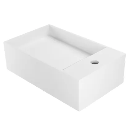 Resin Integrated Bathroom Vanity Sink