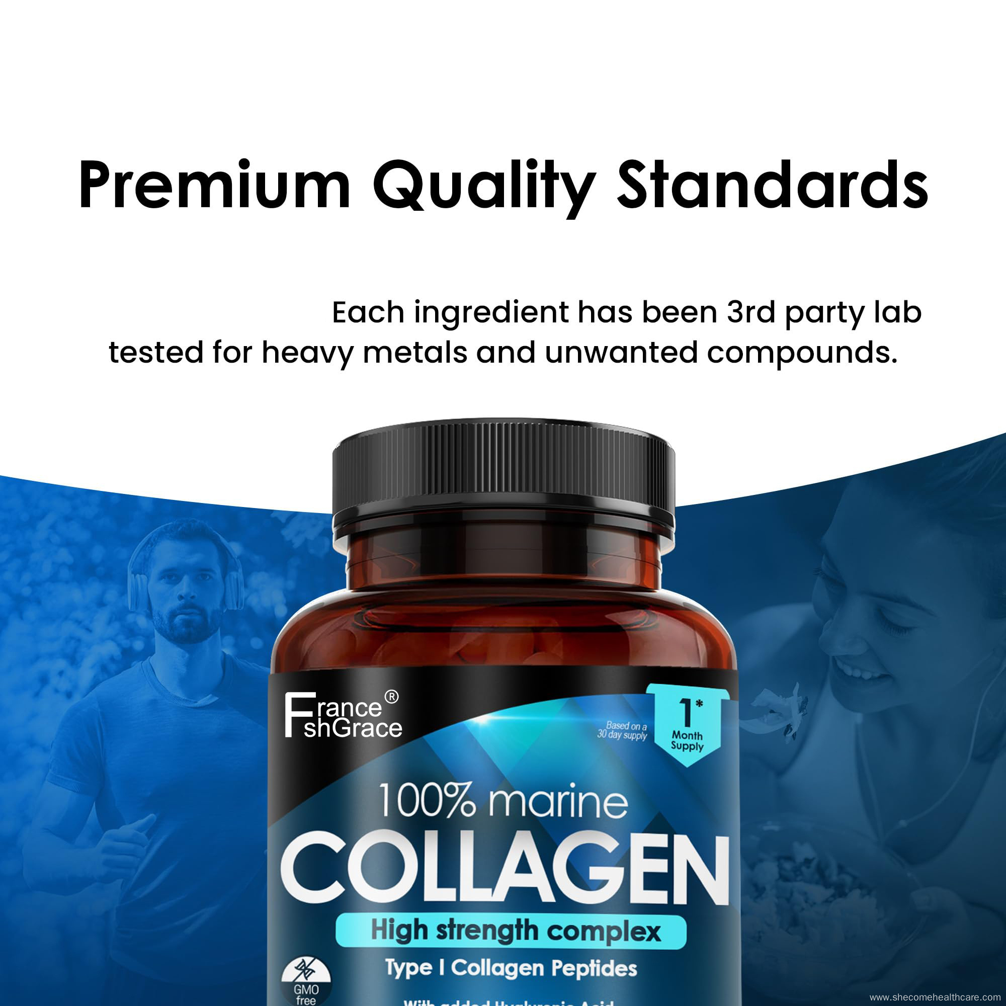 marine collagen hair nail support marine collagen capsules