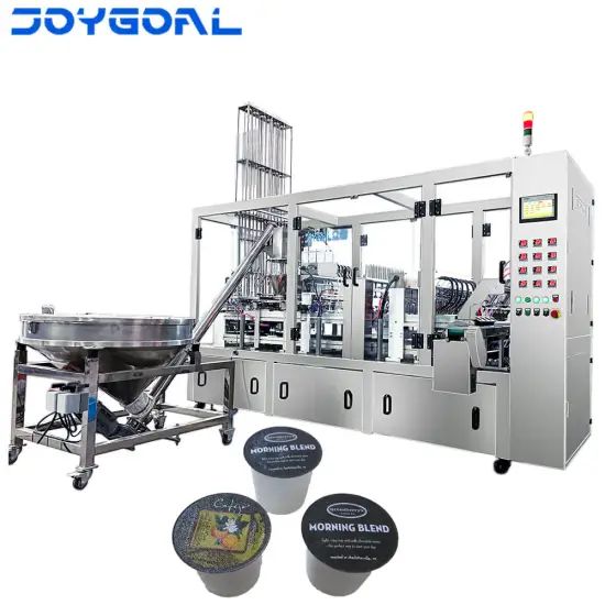 K-Cup Coffee Powder Capsules Filling and Sealing Machine | Coffee Pods Filling Sealing Machine