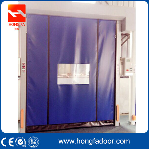 Self Repair Zipper Type High Speed Door