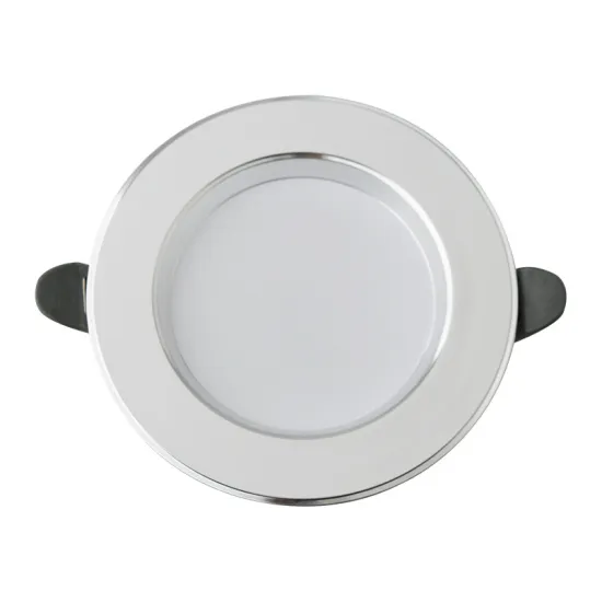 Aluminum 5W Modern Black Round Housing Dimmable Recessed LED Downlight