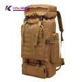 حقيبة الظهر التكتيكية العسكرية المشي لمسافات طويلة Rucksack 80L