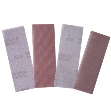 Fogli di levigatura anti-bloccanti senza polvere di ossido di alluminio per macinazione a secco (70x198 mm)