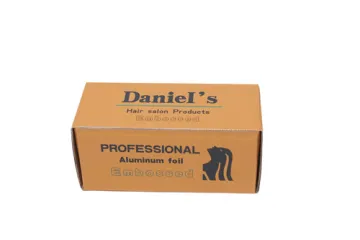 Embossed Hairdressing Alu Foil for Barber Shop