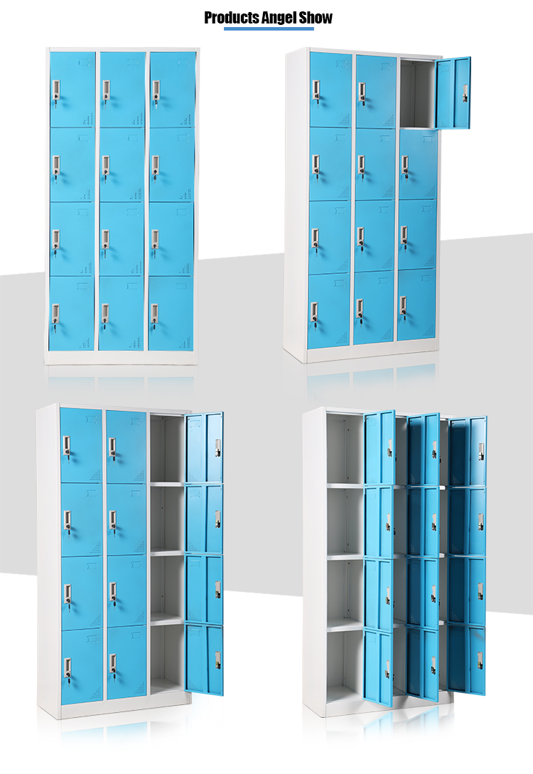 12 compartment locker