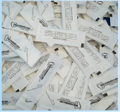 Oral Care Disposable Dental Floss Stick Dental Pick