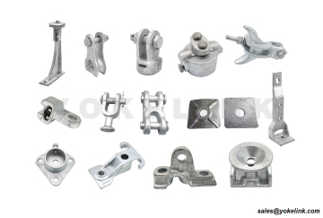 Línea de poste Hardware Poleline Casting ASTM A563 Fundición de hierro dúctil