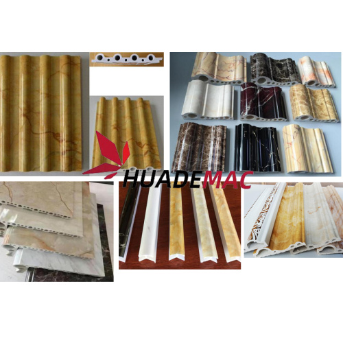 Lini produksi marmer buatan PVC