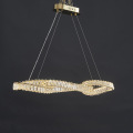 Luxury Crystal Chandelier Pendant Light For Dining Table