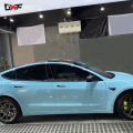 Кристально синий автомобиль виниловая обертка