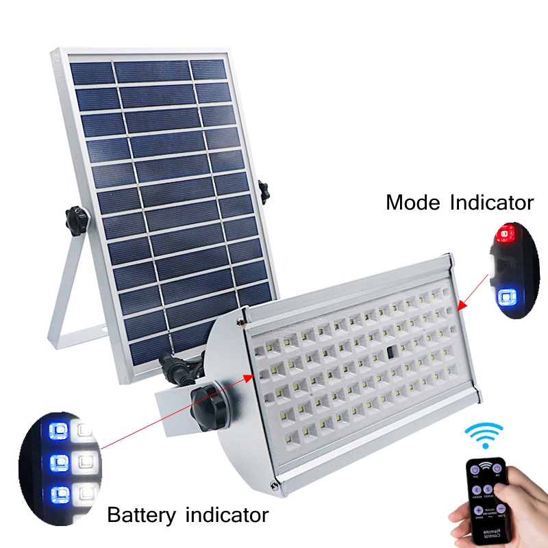 Solar Lamp Power Display