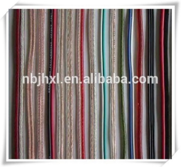Professional Manufacturer 2 Core PVC Insulation Gold or Silver, Oxygen Free Copper Transparent Flat Speaker Cable