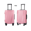 Wholesale PC rolling suitcase aluminium travel luggage