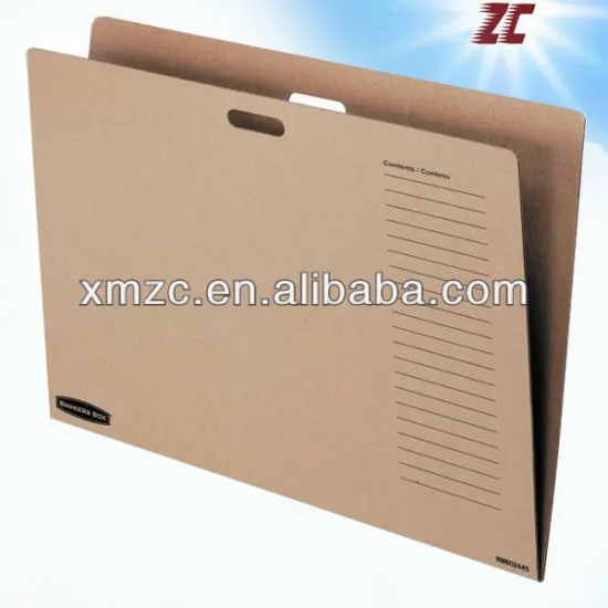 Factory Direct Sale Recycled Kraft Paper Folder , A4 Size Paper Folder