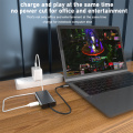 4in1 Docking Station USB-C Hub HDMI voor laptop