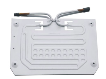 Plate tube evaporator for heat exchange
