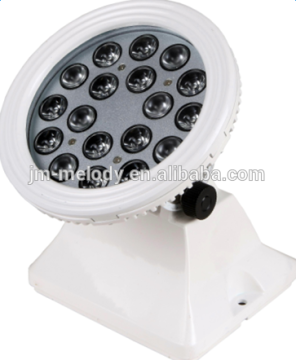 18W 18X1W Round RGB LED Wall Washer RGBW LED Wall washer light lamp IP65 OUTDOOR ETL Outdoor IP65 DMX DMX512