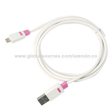 Micro USB charging data cable for smartphones