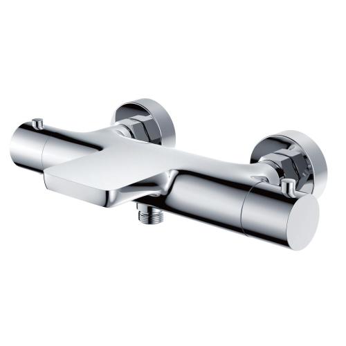 Round Thermostatic Faucet With Spout