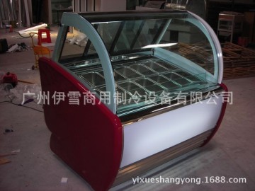good quality 8 and 12 pots Gelato ice cream display