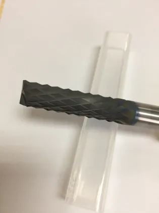 CVD diamond coating corn teeth carbide end mills