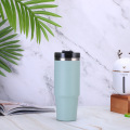 Car mounted stainless steel coffee cup