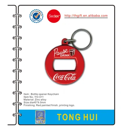 Cartoon bear heart engraved bottle opener