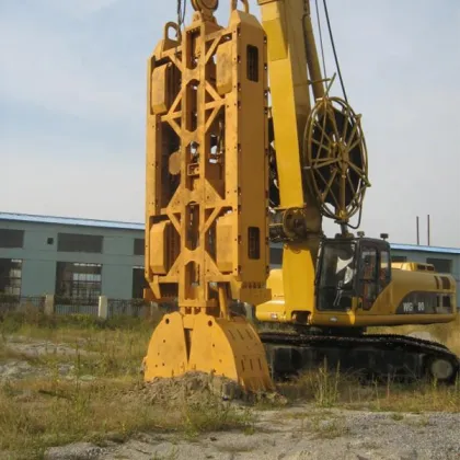 TYSIM Soilmec Diaphragm Wall Grab KH400: Multi-Function Machine