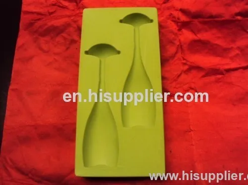 Packaging Flocking Wine Tray 
