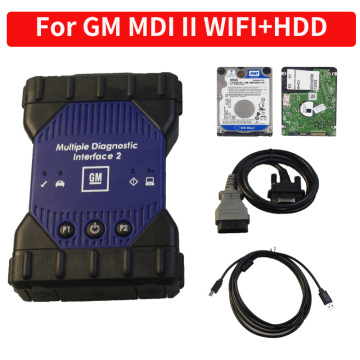 V2020.3 MDI2 for WIFI MDI2 MDI II add HDD Multiple Diagnostic Interface forGM Multi-Language Scanner Software GDS2 Tech2Win