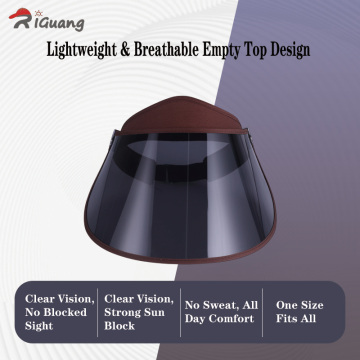 Стильная поляризационная шляпа от солнца с защитой глаз