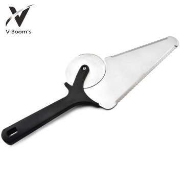 Stainless Steel Pizza Wheel Shovel