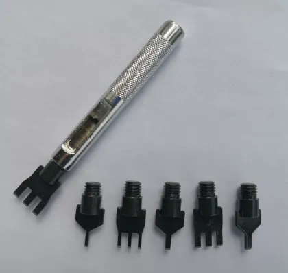 Leather Thongs Chisel Set: Hole Punch Tools for DIY Handmade Leather Projects