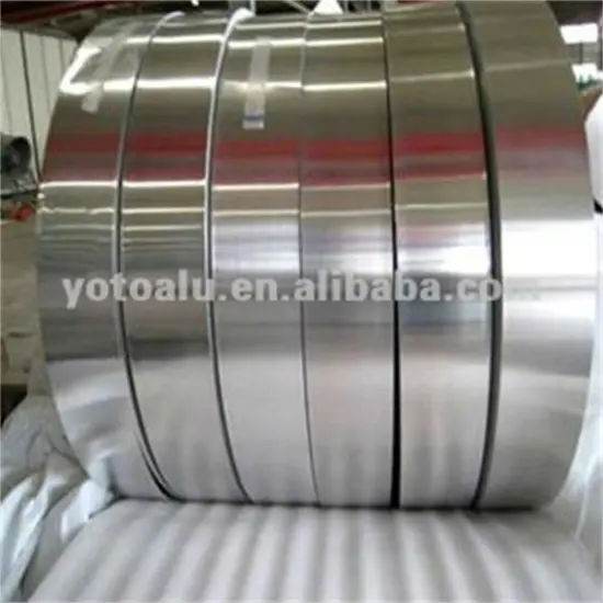 Aluminium strips used for making shutters