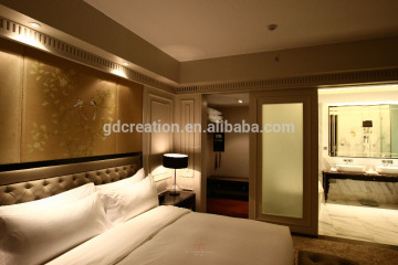 quality luxury royal golden wooden hotel bedroom suites hotel furnitures