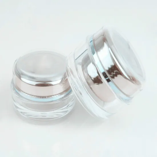 plastic face cream bottle,luxury empty cosmetic bottle acrylic lotion container packaging