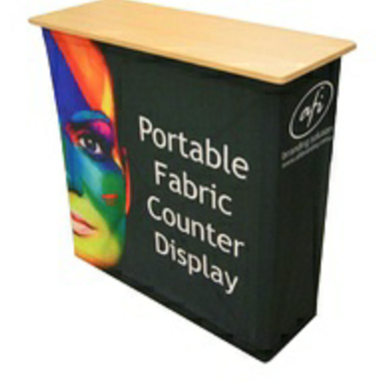 Promotion Table With Velcro Fabric Cloth