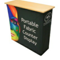 Aluminum Structure Foldable Promotion Counter